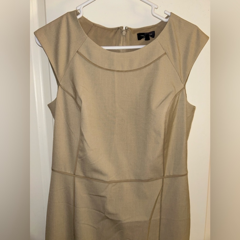 The Limited beige dress. Size 8 - Picture 4 of 4